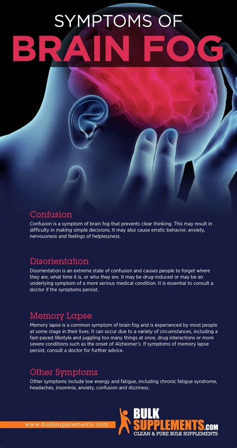 brain fog causes and symptoms